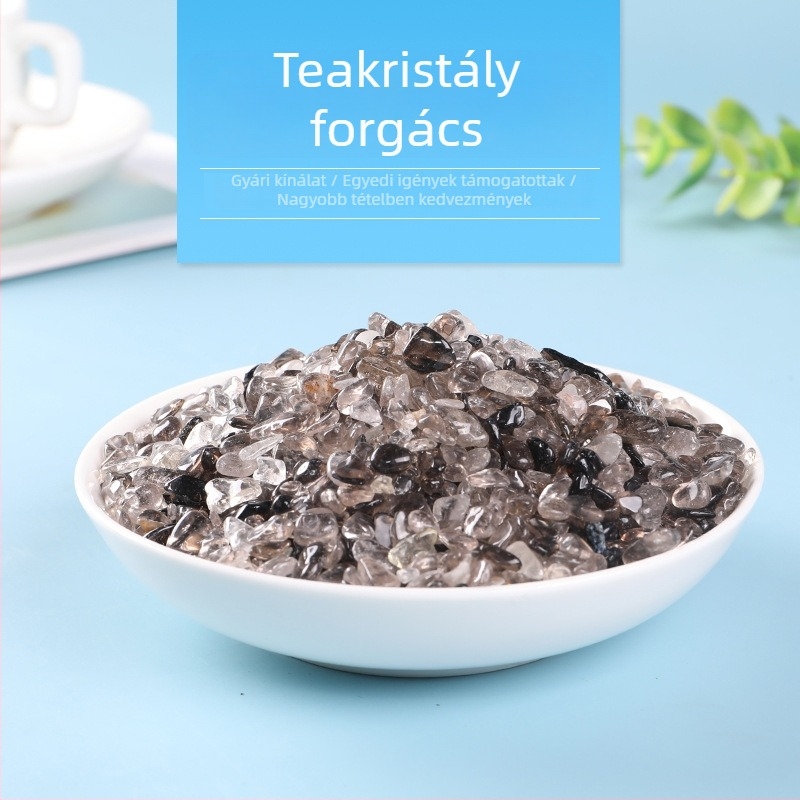 500 g teacristály kavics dekorációhoz – kövek virágtartókhoz, DIY kavics