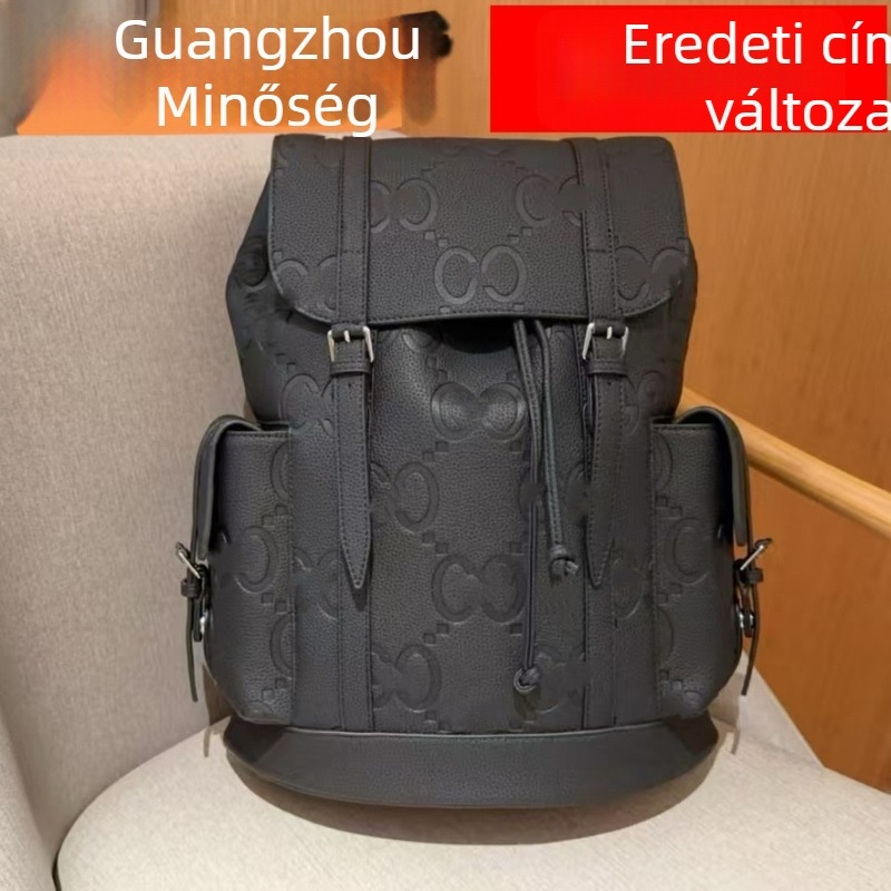 Valódi bőrből készült hátizsák uniszex, 14 hüvelykes laptophoz, utazáshoz és kirándulásokhoz, többfunkciós, 36–55 literes kapacitás