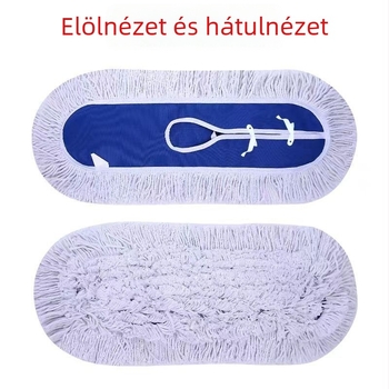 Pamutból készült lapos mop kerámia burkolatokhoz, nagy méret, kereskedelmi használat