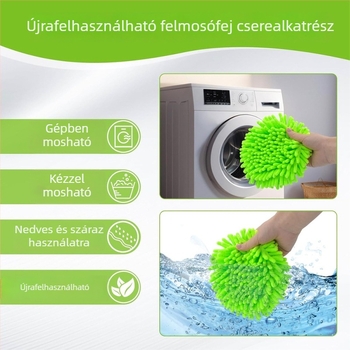 Vileda/O-Cedar RinseClean forgó mophoz cserélhető fej, chenille, második generáció