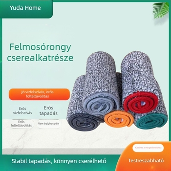 Háztartási mopfej, cserélhető, univerzális nedvszívó fej lapos mophoz, cserélhető szövet