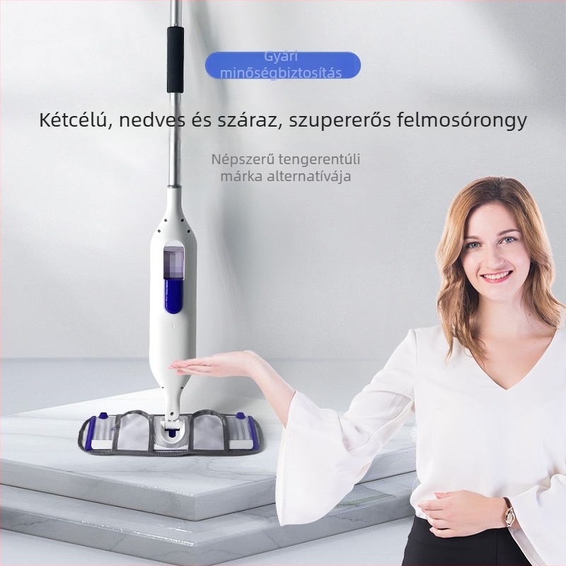 Univerzális felmosófej Velcro-vel – sík rostos szövetű felmosó kendő