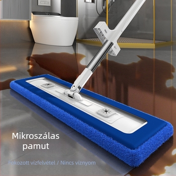 42 cm Chenille lapos felmosó száraz és nedves tisztításra