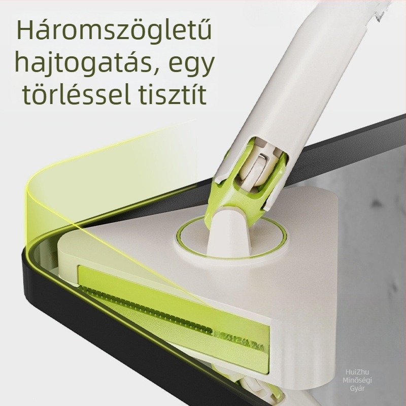 Alumínium háromszög alakú törlőkendő-tartó mophoz, új modell, kéz nélküli használat, kis sík típus, rongyok és törölközők számára