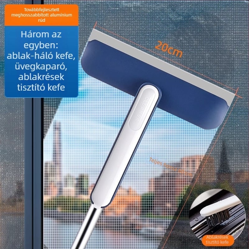 Enjoy Home Beauty kétoldalas ablakháló tisztító ecset, forgatható