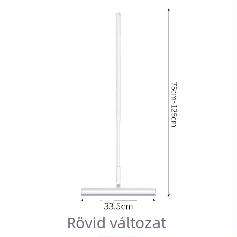 Varázsszilíkon padlótisztító seprő fürdőszobába, nedves felületek gyorsan száradnak, falra szerelhető tartó.