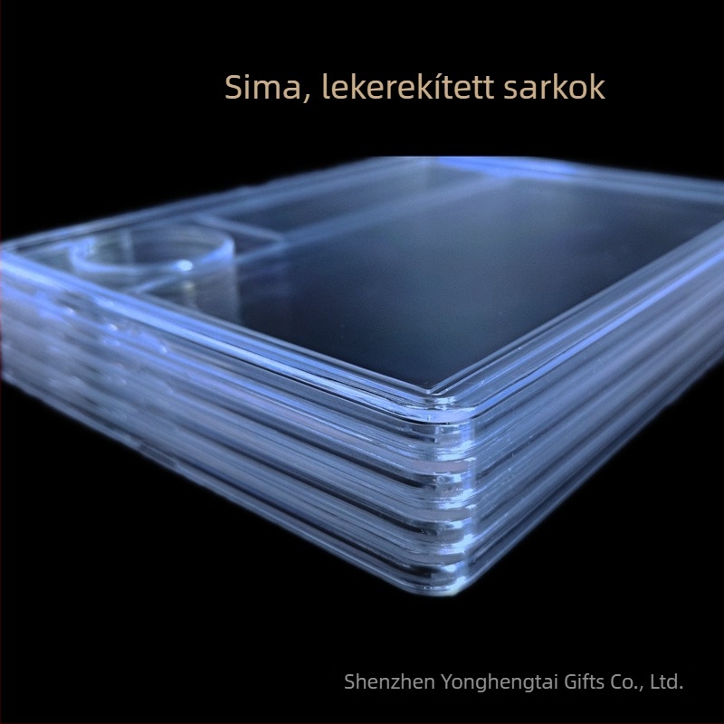 2024 Sárkány év érme- és bankjegygyűjtő doboz, műanyag, fedett, ajándékdoboz, méretek 165×127×9 mm