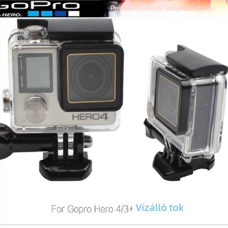 GoPro Hero3+ és Hero4 vízálló burkolathoz tartozó védő kiegészítő