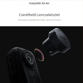 Shadowstone Insta360 X4 Air Eltávolítható Lencsék Készlet – HD Optikai Lencsék Cseréhez