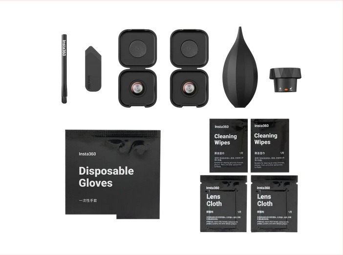 Shadowstone Insta360 X4 Air Eltávolítható Lencsék Készlet – HD Optikai Lencsék Cseréhez