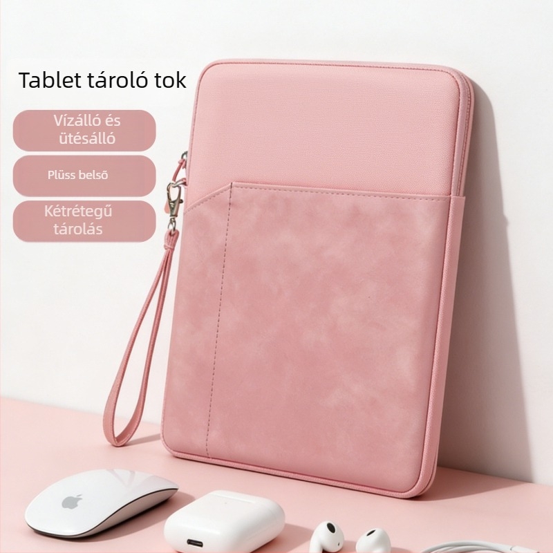 iPad tároló tok bársony bélésével, ütésálló és porálló, könnyű és hordozható
