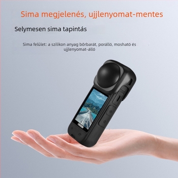 Insta360 X4 szilikon objektívvédő sapka és testvédő