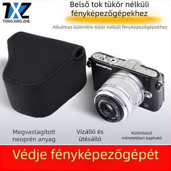 Fuji X-T, Sony A7, Canon, Nikon, Olympus, Panasonic és Pentax fényképezőgép belső védő tokja