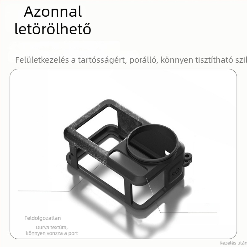 DJI Action 5 Pro/4/3 szilikon védőtok – ütésálló és elvesztés elleni védelem sportkamerákhoz