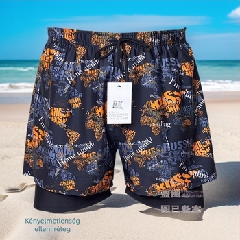 Férfi úszónadrág, úszószemüveg, strandnadrág és úszósapka – Plus Size