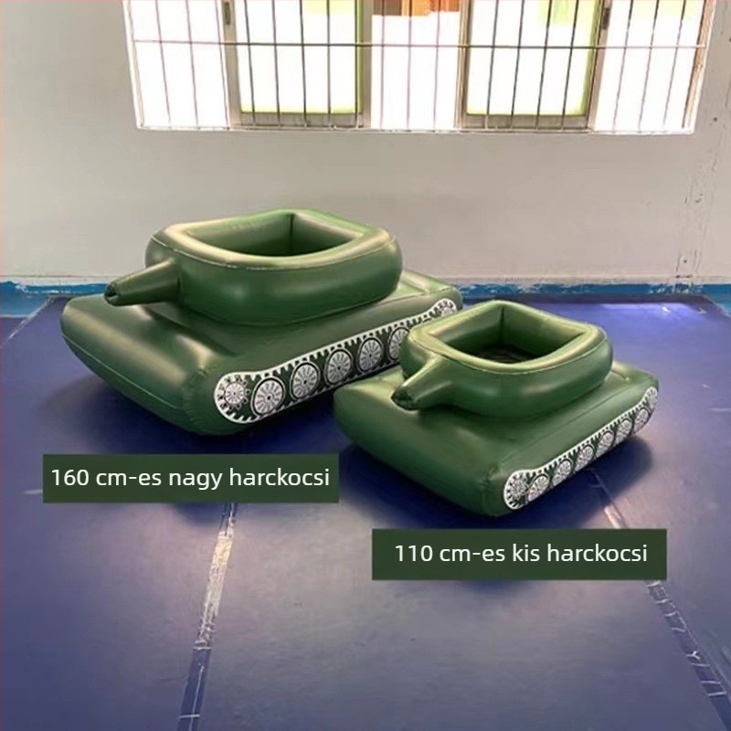 Felfújható tank medencéhez vízpuskával és szökőkúttal