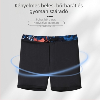 Promise férfi dupla rétegű gyorsan száradó úszónadrág, egyszínű, stil briefs