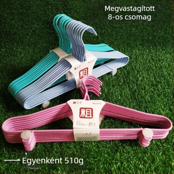 8 db 45 cm vastag ruhaakasztó, modell 2212