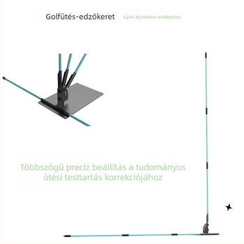 Golf swing edző: testtartás és szögbeállítás, segédeszköz a swing sík edzéséhez