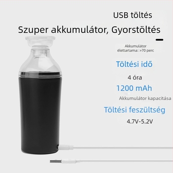 Kézi, kompakt vákuumszárzáró készülék kültéri használatra, hordozható vákuumpumpa az élelmiszerek megőrzéséhez