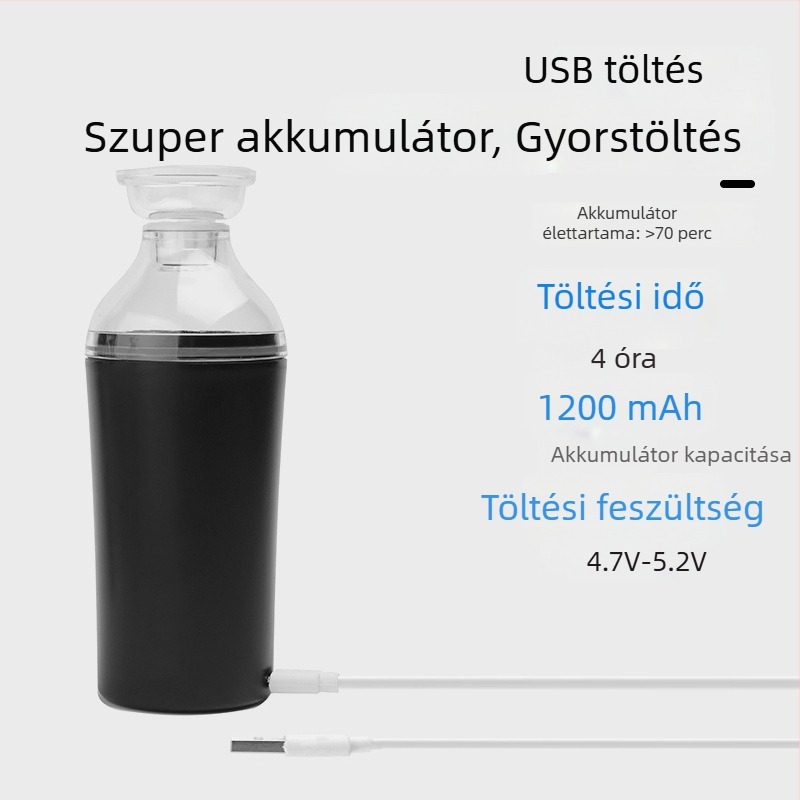 Kézi, kompakt vákuumszárzáró készülék kültéri használatra, hordozható vákuumpumpa az élelmiszerek megőrzéséhez