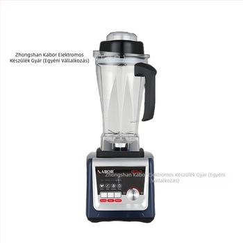 KABOR 9535 Tiszta rézű blender kereskedelmi használatra, magas fordulatszámú, többfunkciós konyhai készülék és smoothie készítő