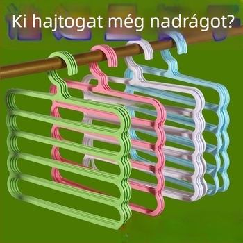 Multifunkcionális öt szintes ruhakasztó állvány