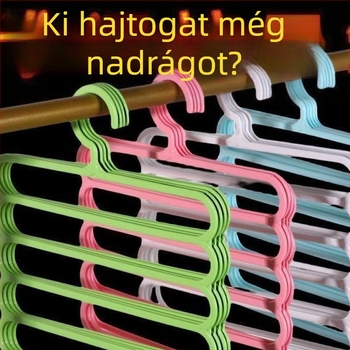 Multifunkcionális öt szintes ruhakasztó állvány