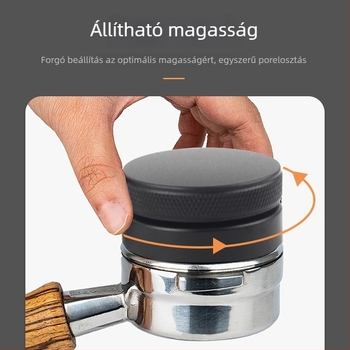 Rozsdamentes acélból készült állítható poradagoló kávéfőzőkhöz