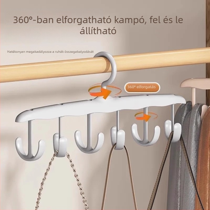 Csúszásmentes ruhatartó, nyom nélkül a vállakon, kiváló minőségű otthoni és üzleti használatra