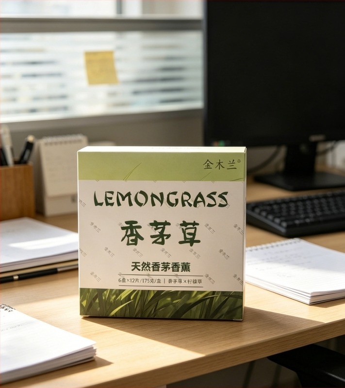 Lemongrass alapú növényi illatosított atkák elleni repelens beltéri és kültéri használatra, spirálfüstölő formájú, ártalmatlan