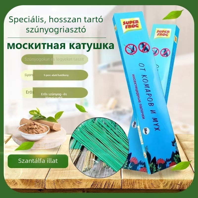 Hosszan tartó szúnyogriasztó füstölő cateringhez, hatékony a szúnyogok és legyek ellen