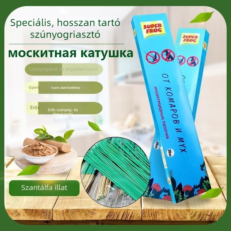 Hosszan tartó szúnyogriasztó füstölő cateringhez, hatékony a szúnyogok és legyek ellen