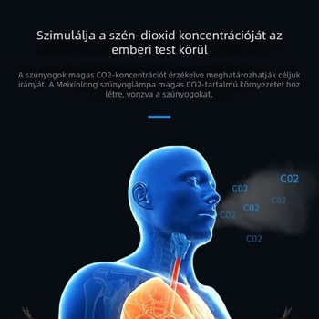 Hálószobai szúnyogirtó lámpa fizikai szívóhatással — biztonságos terhes nők és csecsemők számára