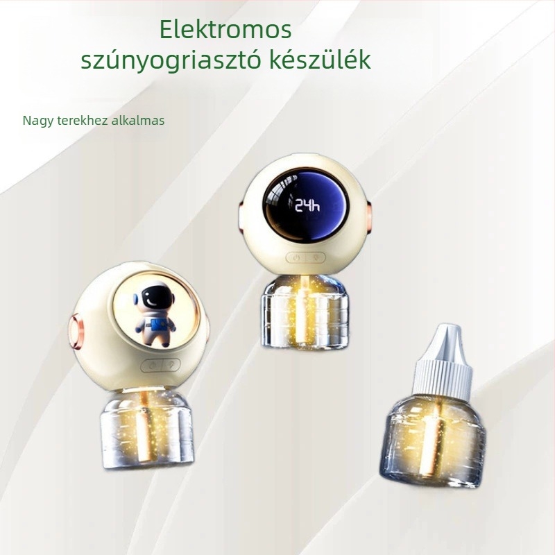 Xinlin Elektromos szúnyogriasztó folyadéklámpa, illatmentes, háztartási fűtőberendezés