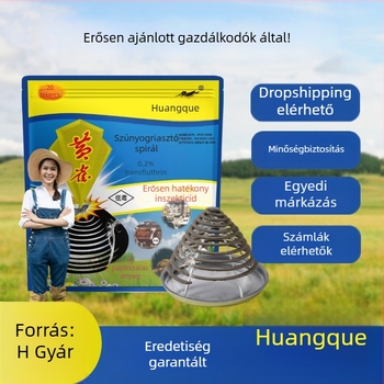Sárga madár: szúnyog- és rovarriasztó füstölő tekercsek legyek, csótányok és szúnyogok ellen — éttermek, konyhák, szállodák és farmok számára