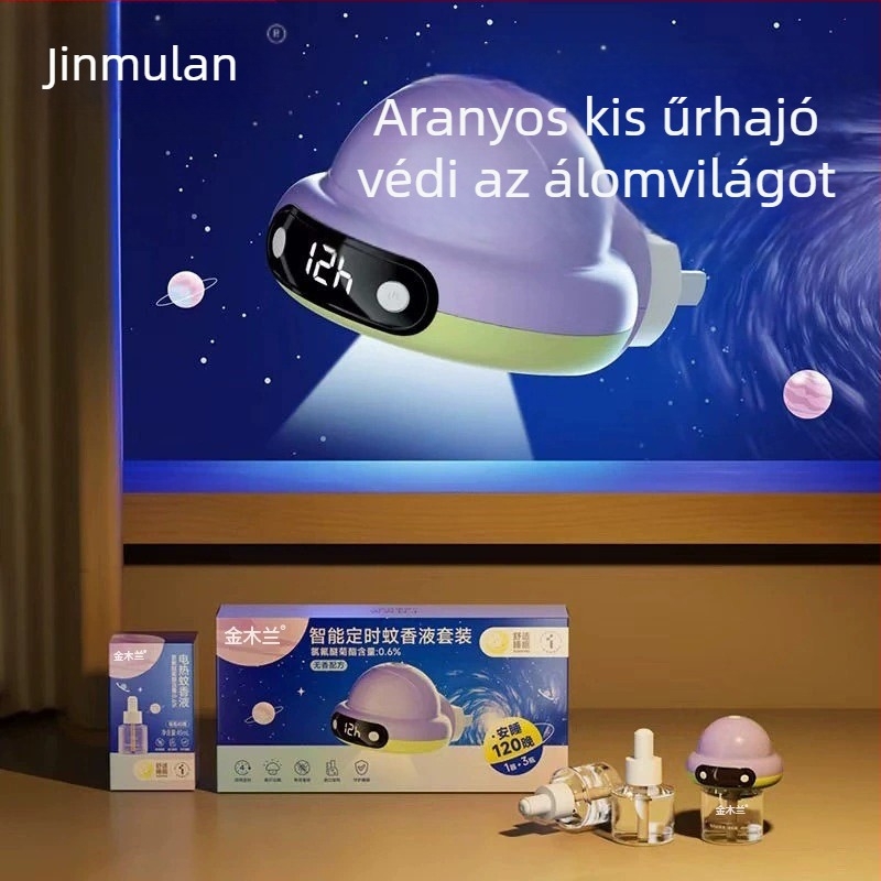 UFO elektromos szúnyogriasztó oldat felnőttek és gyermekek számára, háztartási használatra, utántöltő folyadék elektromos szúnyogriasztó készülékhez
