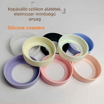 Szilikon poháralátét védő – csúszásmentes, hőszigetelő, kopásálló védőburkolat termosz és teáskanna aljára