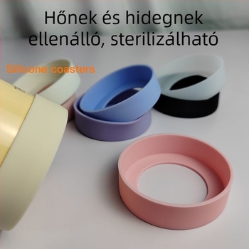 Szilikon poháralátét védő – csúszásmentes, hőszigetelő, kopásálló védőburkolat termosz és teáskanna aljára