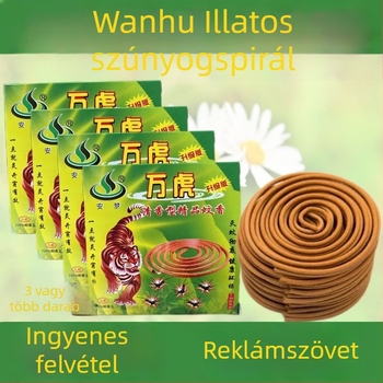 Szantálfa szúnyogriasztó füstölő korongok, illatanyagmentes, sárga, lapos korong formájú, aromaterápiás típus