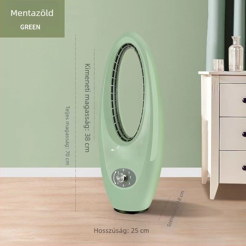 Lamellamentes toronyventilátor, padlóra álló, csendes működés, 3 sebesség, oszcilláló