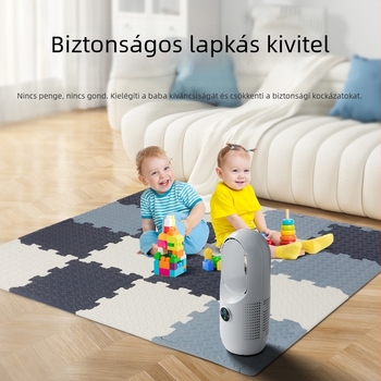 USB-s lapát nélküli asztali ventilátor otthoni használatra — csendes, intelligens légáramlás