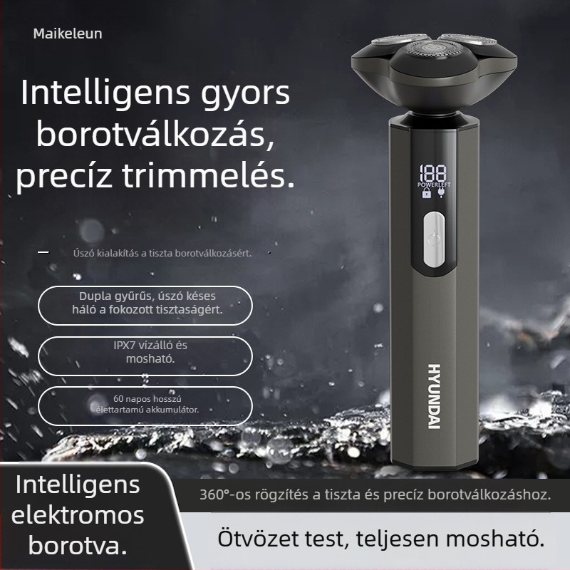 McLaren férfi elektromos borotva, német tervezésű, új modell, multifunkcionális, hordozható