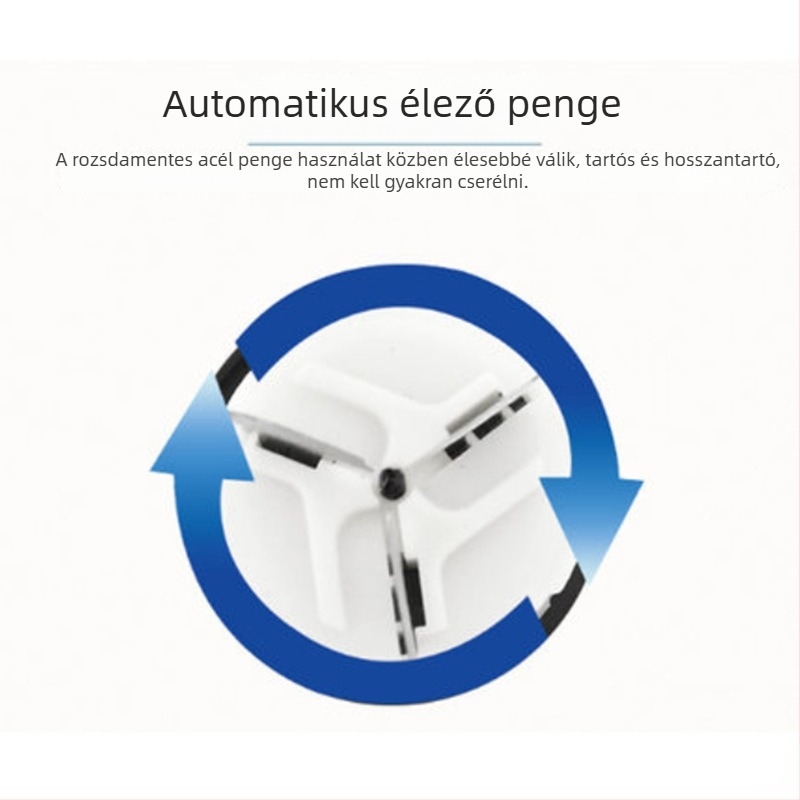 Real Man férfiaknak szánt, száraz elemről működő elektromos borotva, forgó fej egy pengével és kerek fej