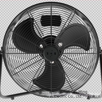 3-lapátos álló ventilátor, 220V, 50W, 3 sebességfokozat, gombos vezérlés, műanyag ház, alacsony zajszint 36-45 dB