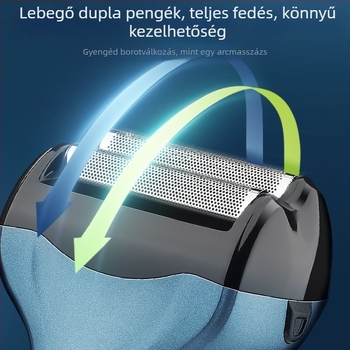 Fémes anyagú multifunkcionális elektromos hajvágó és borotva 3 az 1-ben, hordozható férfi szakállvágó és orrszőr vágó
