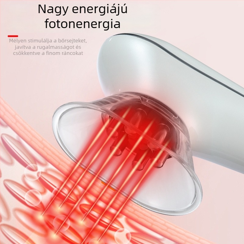 Hordozható elektromos zsírégető masszírozó készülék melegítéssel, testformázó eszköz, otthoni használatra