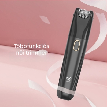 Három az egyben USB töltésű elektromos epilátor és test-trimmer lábakra, hónaljra és testre
