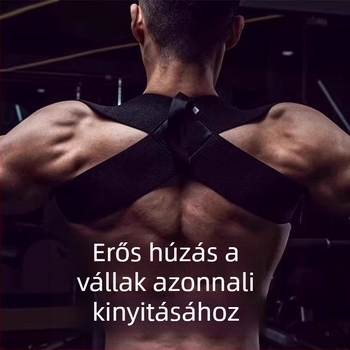 Hátgerinc-korrekciós öv férfiaknak és nőknek, váll- és hátsó tartás támogatás