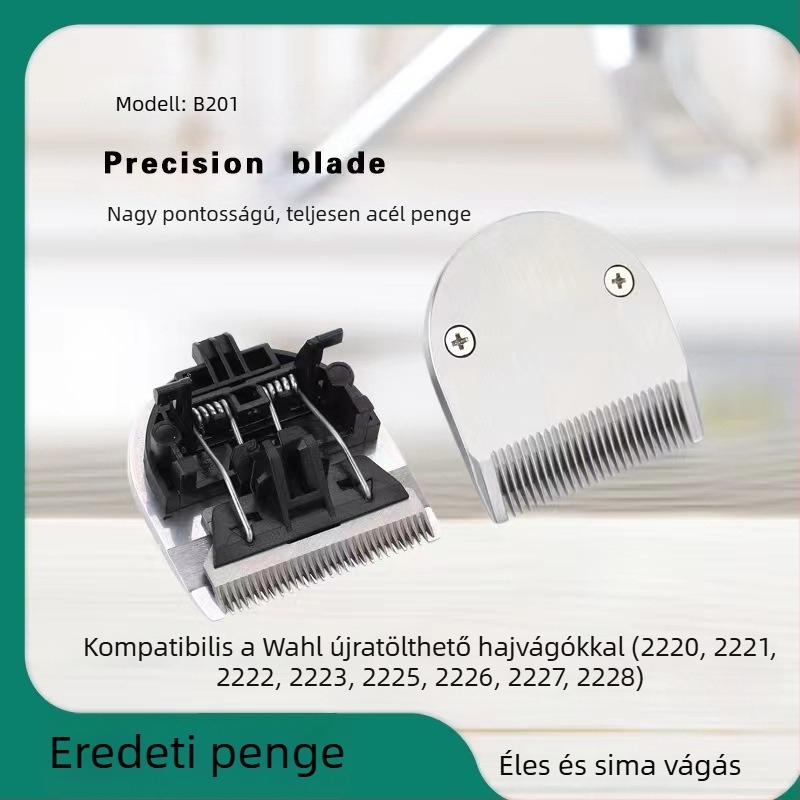 Wahl újratölthető hajvágóhoz acélból készült vágófej, nagy precizitás, modellek 2220/2222/2223/2226/2227